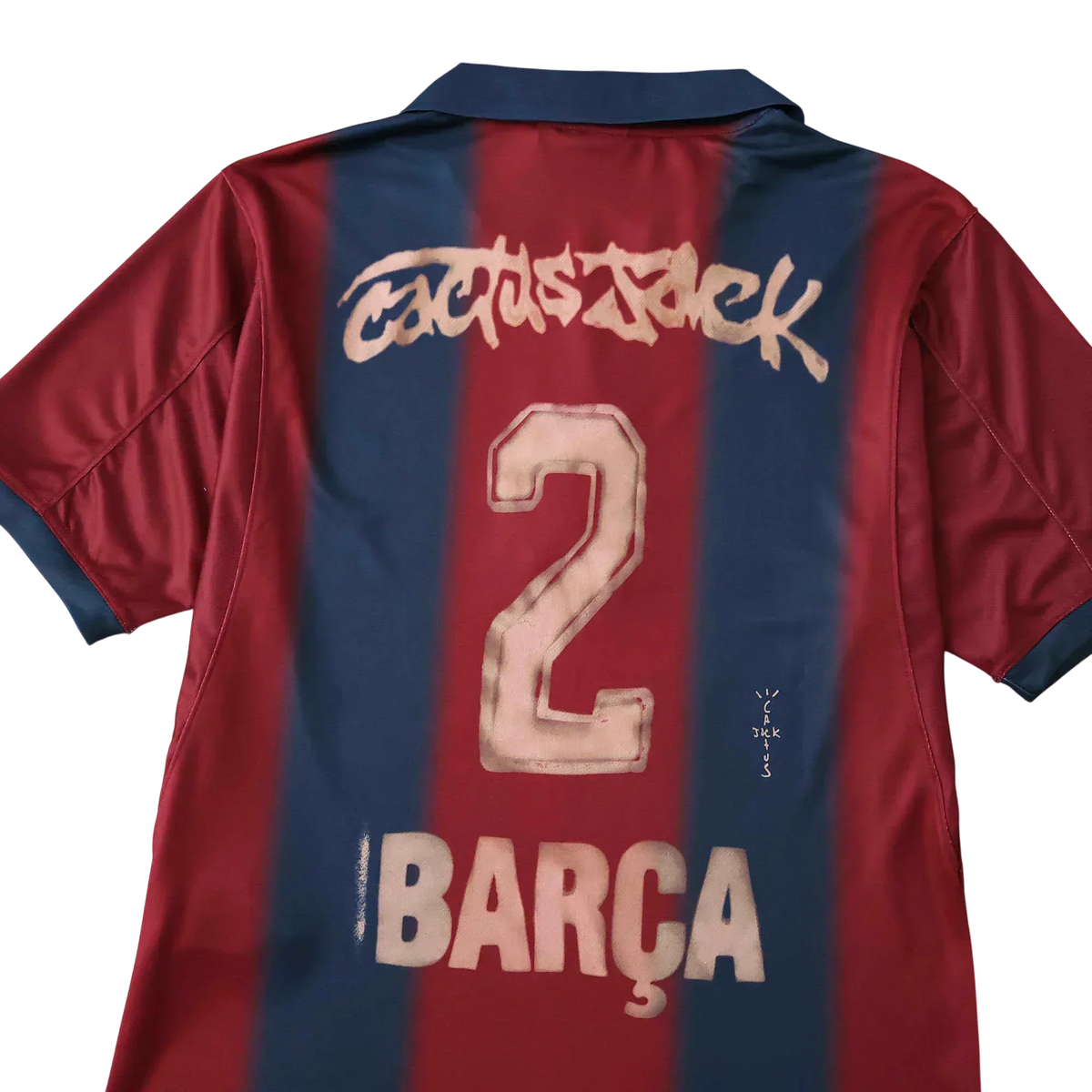 Camisa Barcelona I Travis Scott 2000/01 - imagem 5