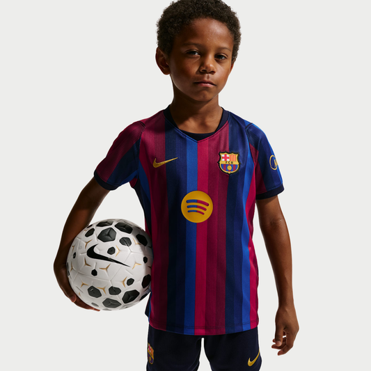 Barcelona 2026/27 Home Kids Kit