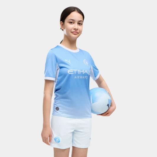 Manchester City 2026/27 Home Kids Kit