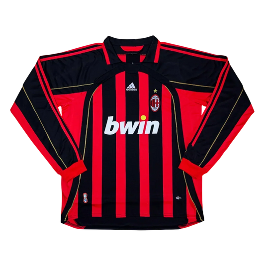 Camisa Milan I 2006/07 Manga Longa - imagem 4