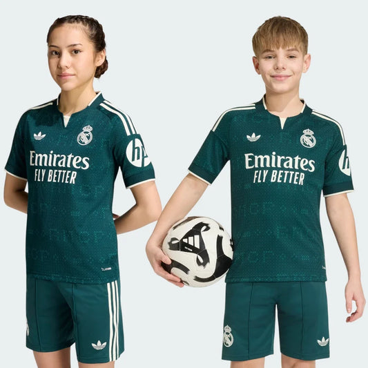 Real Madrid 2026/27 Away Kids Kit