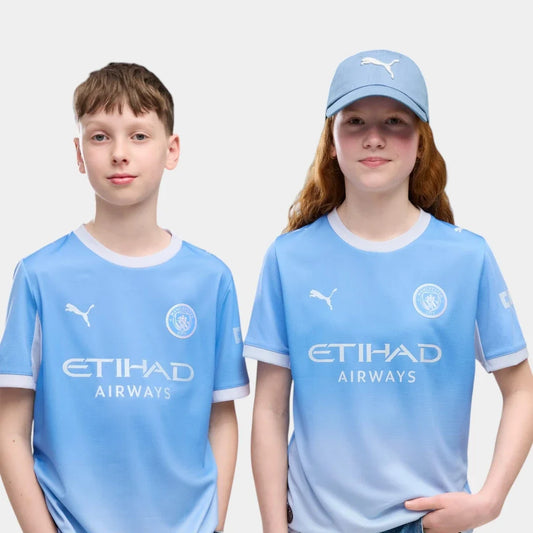 Manchester City 2026/27 Home Kids Kit