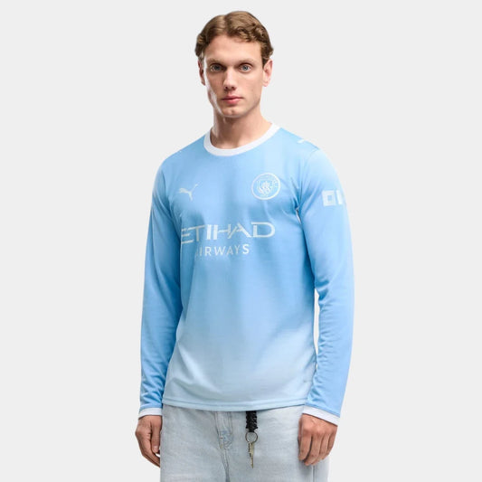 Manchester City 2026/27 Home Long Sleeve Shirt