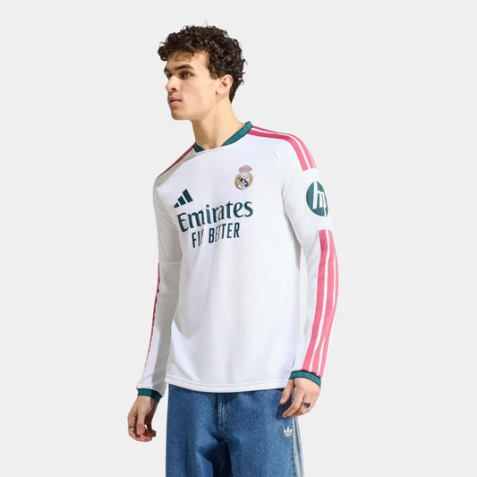 Real Madrid 2026/27 Home Long Sleeve Shirt