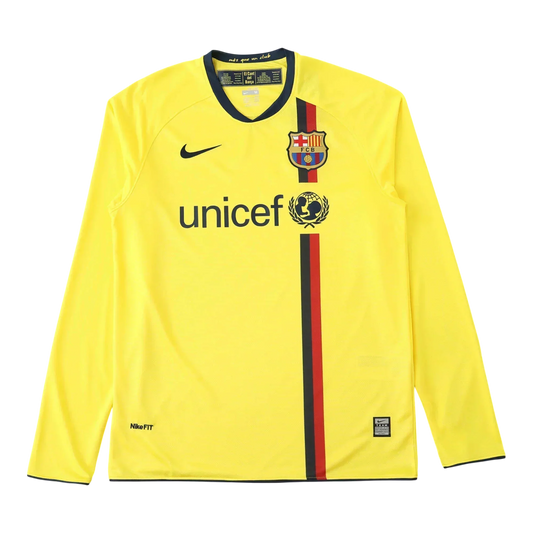Camisa Barcelona II 2008/09 Manga Longa - imagem 3
