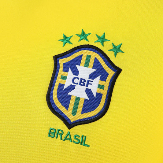Brazil 1998 Home Long Sleeve Shirt