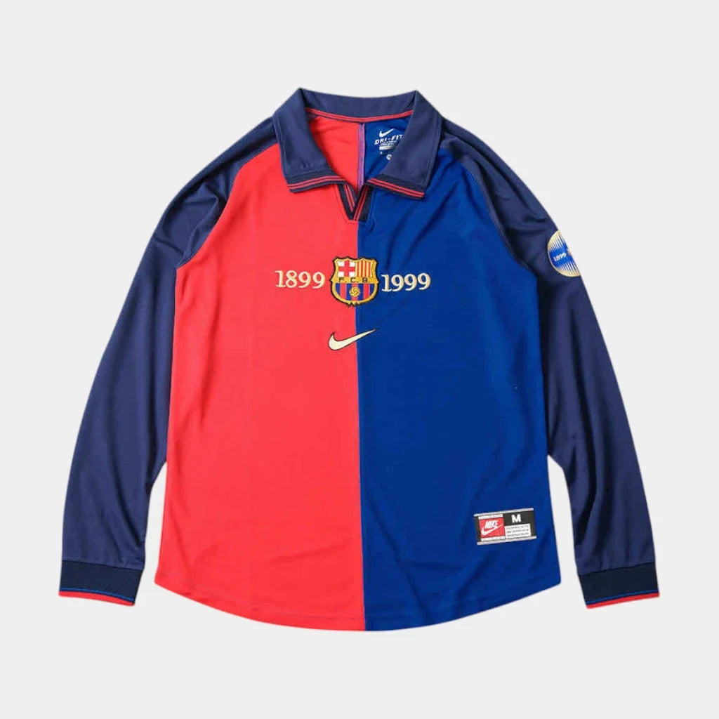 Barcelona 1999/00 Home Long Sleeve Shirt