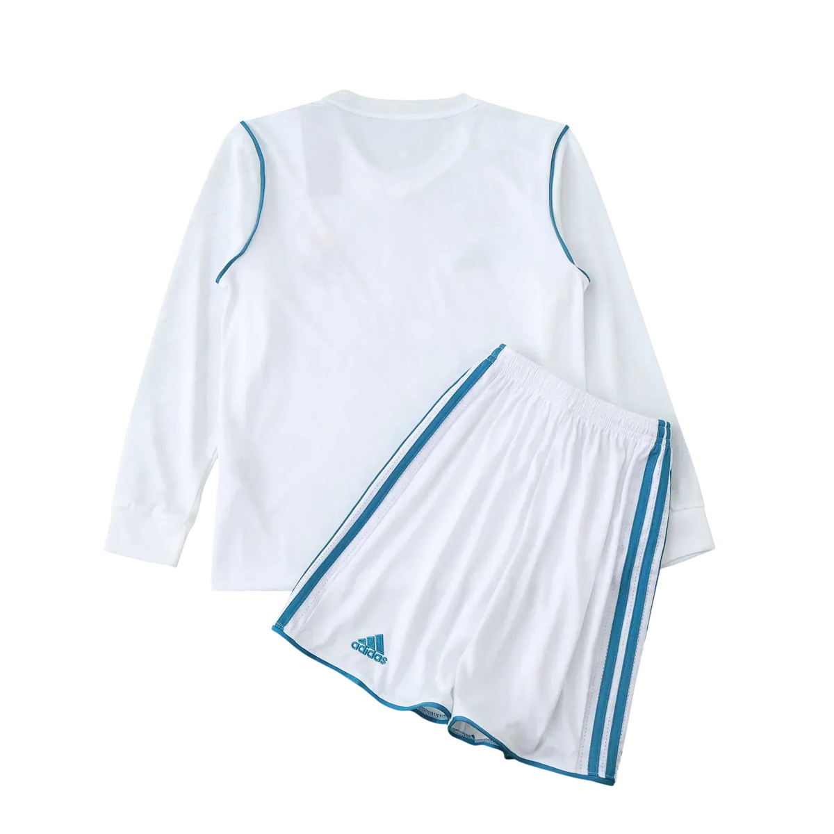 Kit Infantil Real Madrid I 2017/18 Manga Longa - imagem 7