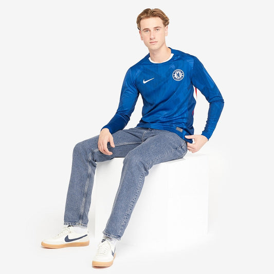 Camisa Nike Chelsea 2025/26 I Manga Longa Torcedor - imagem 2