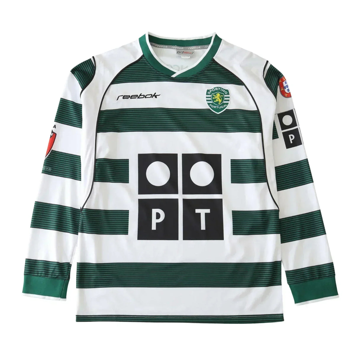 Camisa Sporting I 2002/03 Manga Longa - imagem 4