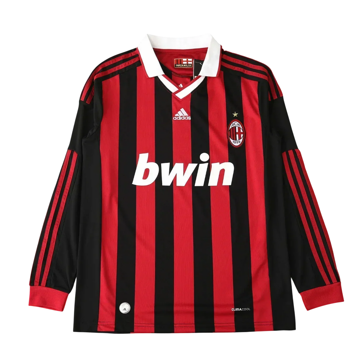 Camisa Milan I 2009/10 Manga Longa - imagem 3