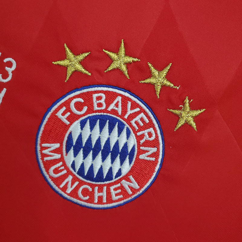 Camisa Bayern de Munique I 2013/14 Manga Longa - imagem 3