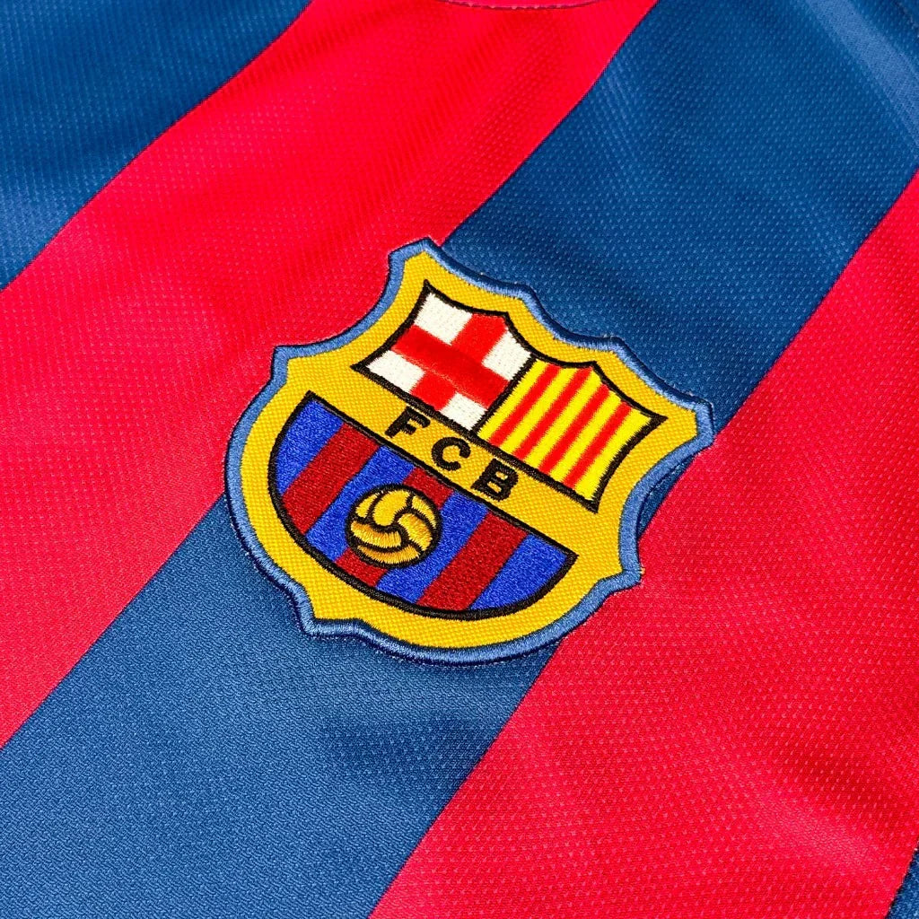 Camisa Barcelona I 2005/06 Manga Longa - imagem 5