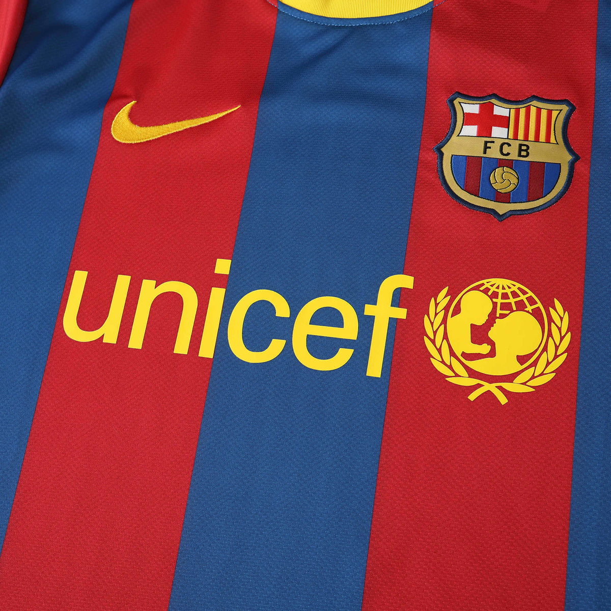 Camisa Barcelona I 2010/11 Manga Longa - imagem 6