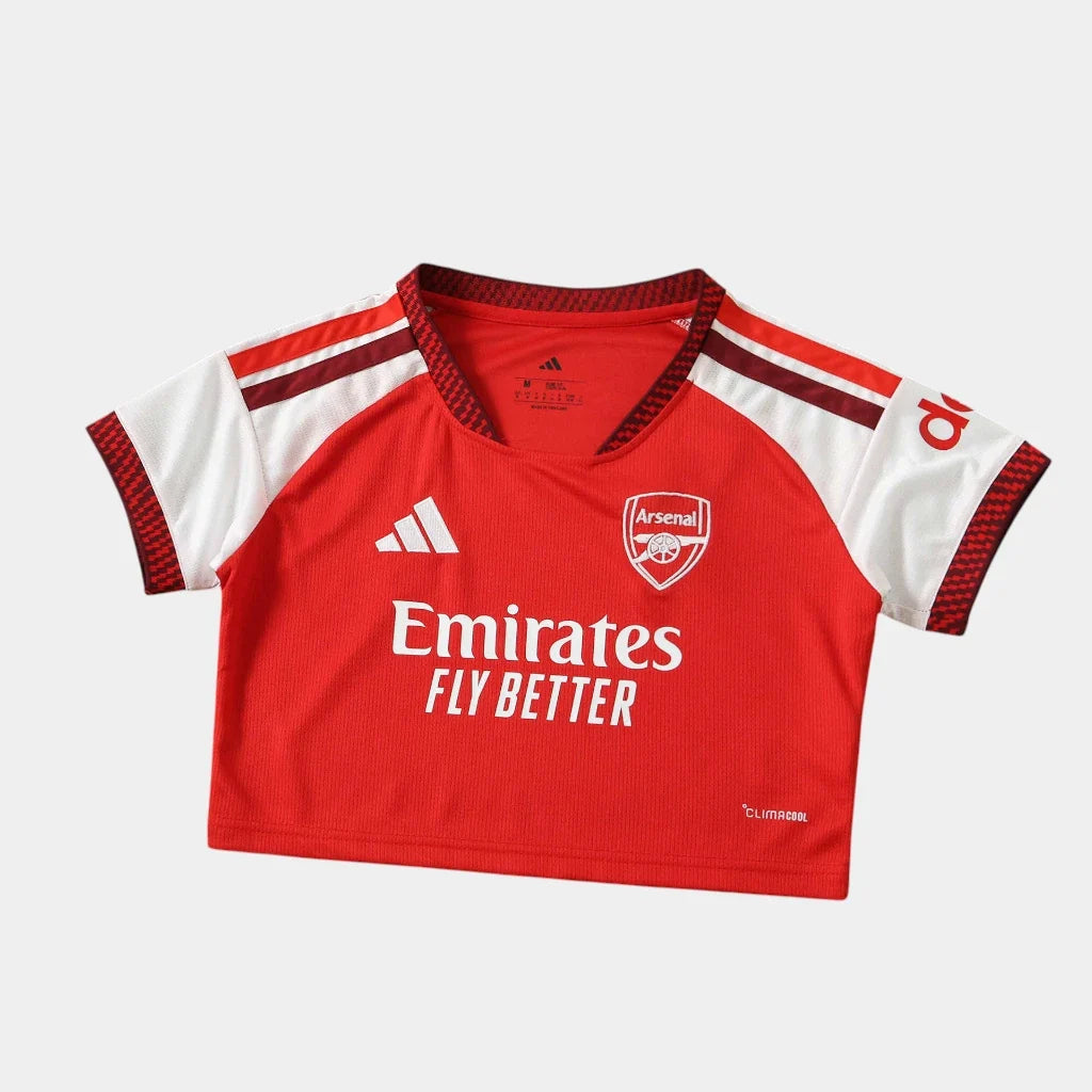 Arsenal 2026/27 Home Woman Cropped Shirt
