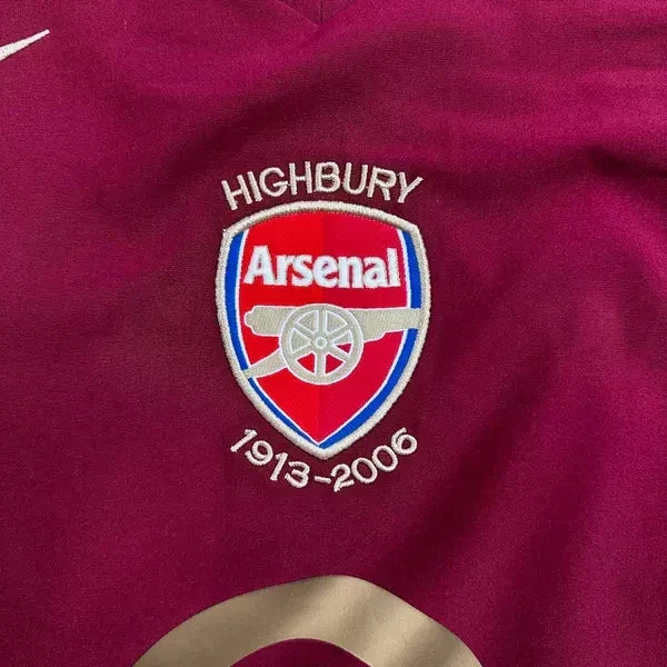 Camisa Arsenal I 2005/06 - imagem 4