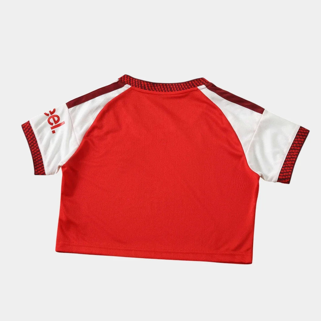 Arsenal 2026/27 Home Woman Cropped Shirt