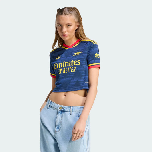 Arsenal 2026/27 Away Woman Cropped Shirt