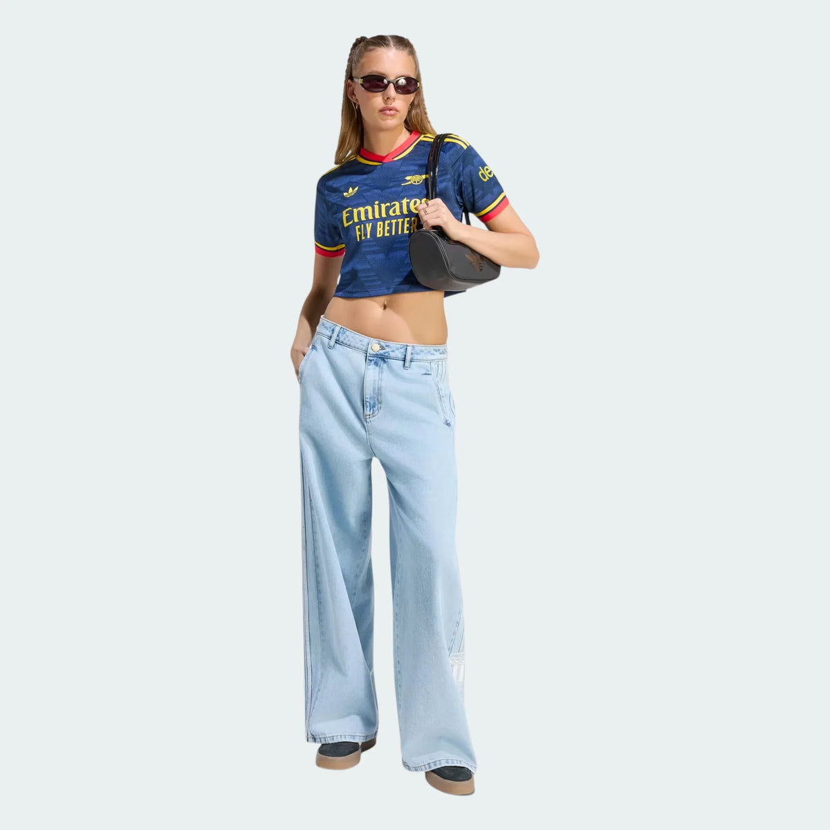 Arsenal 2026/27 Away Woman Cropped Shirt