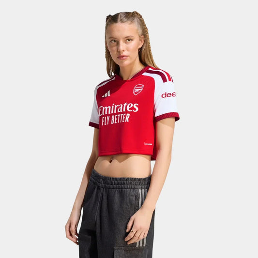 Arsenal 2026/27 Home Woman Cropped Shirt