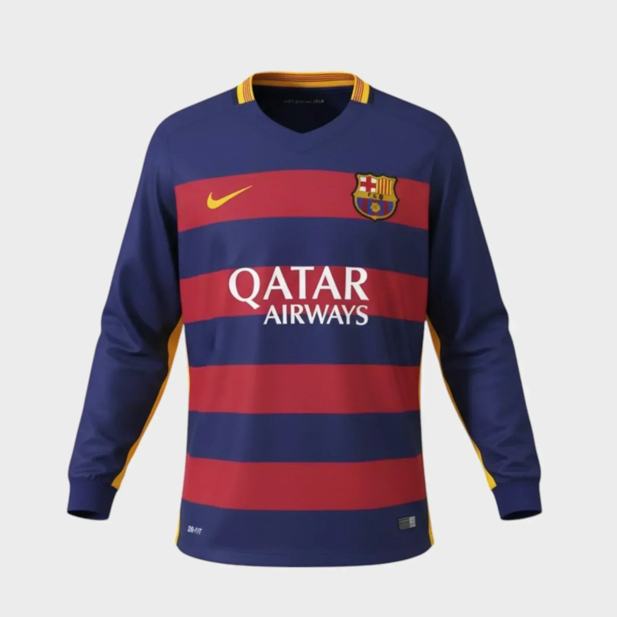 Camisa Barcelona I 2015/16 Manga Longa - imagem 1