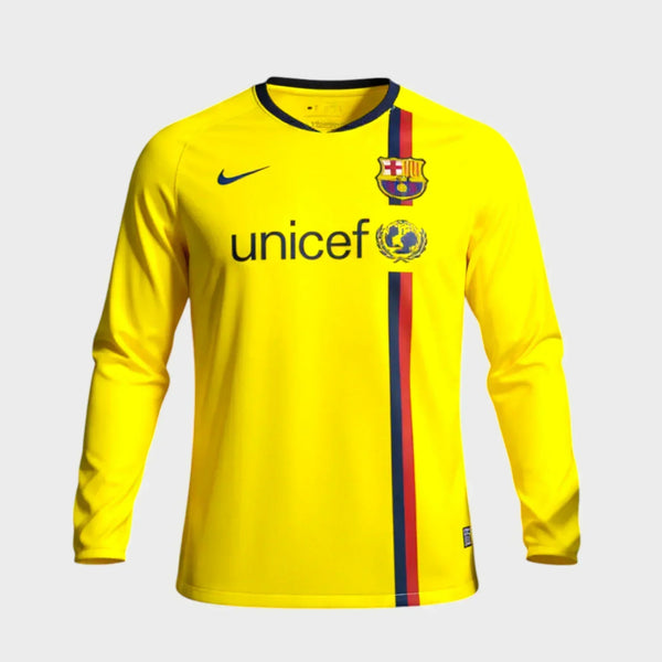 Camisa Barcelona II 2008/09 Manga Longa - imagem 1