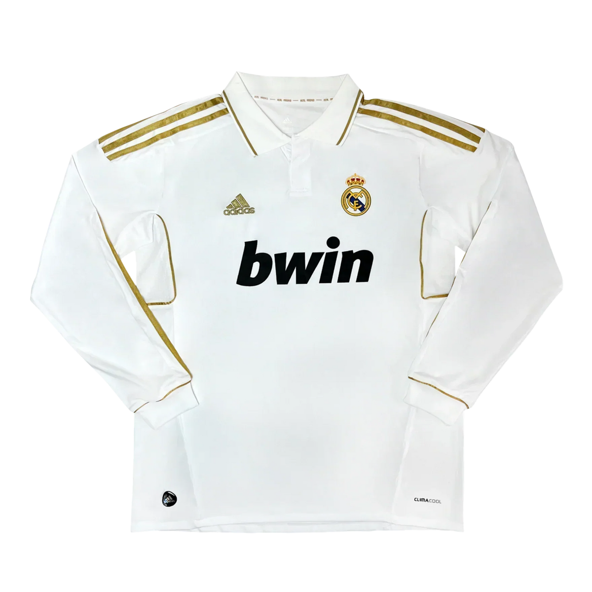 Camisa Real Madrid I 2011/12 Manga Longa - imagem 4