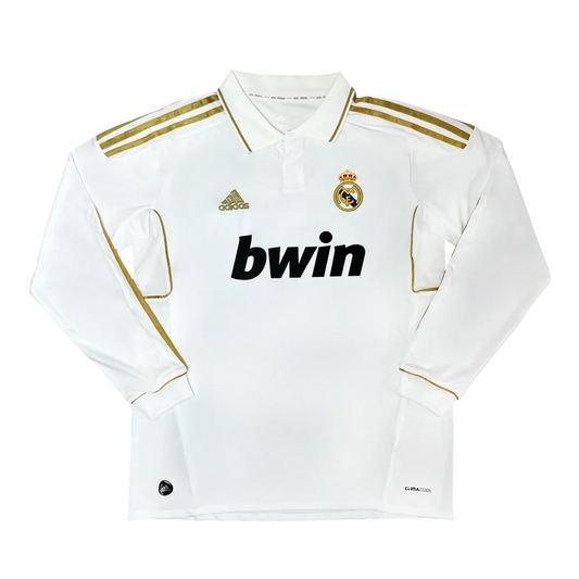 Camisa Real Madrid I 2011/12 Manga Longa - imagem 4