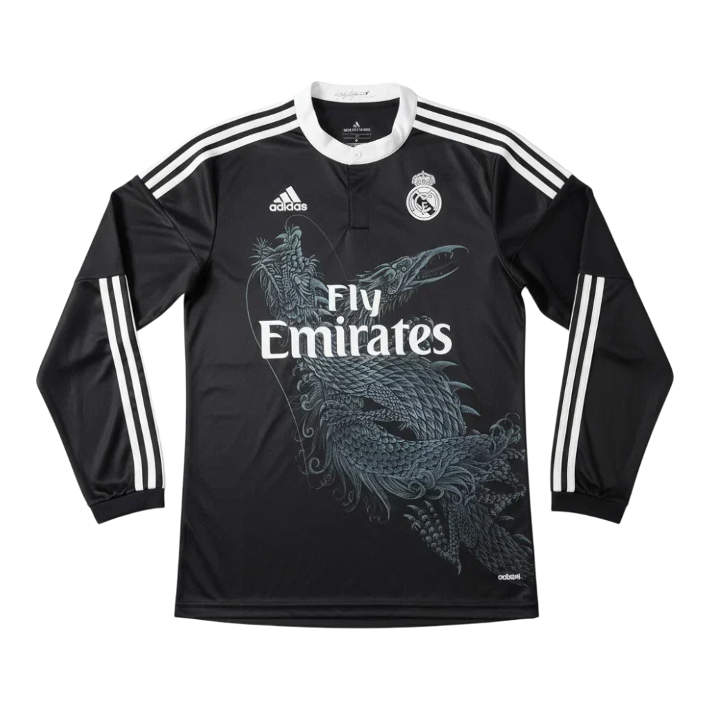 Camisa Real Madrid III 2014/15 Manga Longa - imagem 3