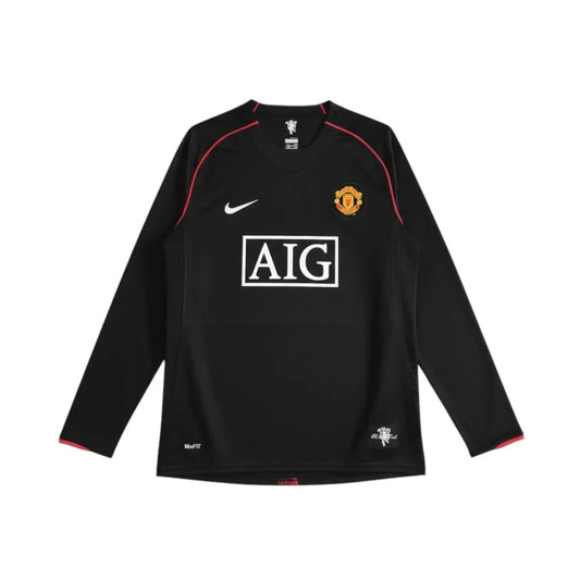 Camisa Manchester United II 2007/08 Manga Longa - imagem 3
