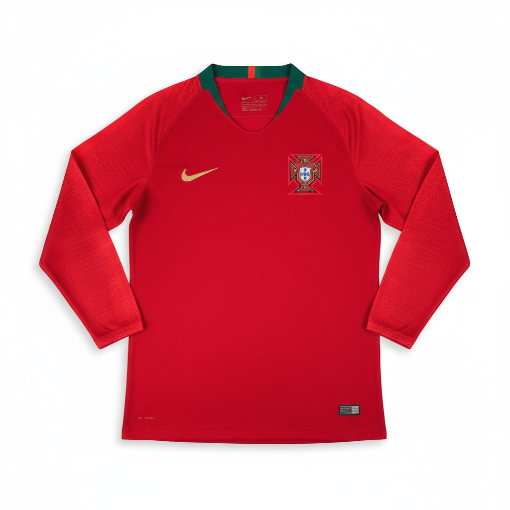 Camisa Portugal I 2018 Manga Longa - imagem 3