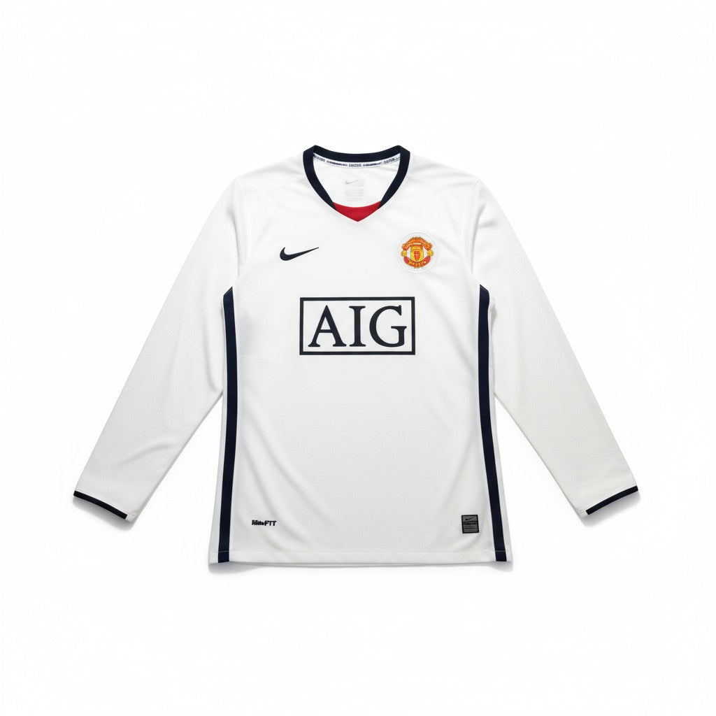 Camisa Manchester United II 2008/09 Manga Longa - imagem 3