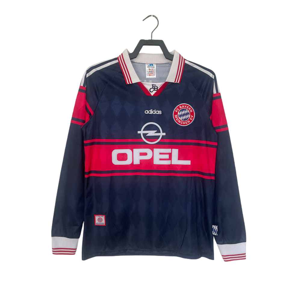 Camisa Bayern de Munique I 1997/98 Manga Longa - imagem 1