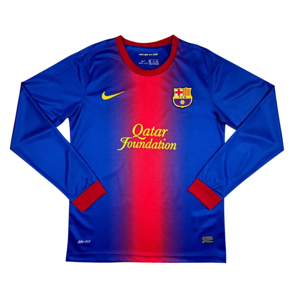 Camisa Barcelona I 2012/13 Manga Longa - imagem 3