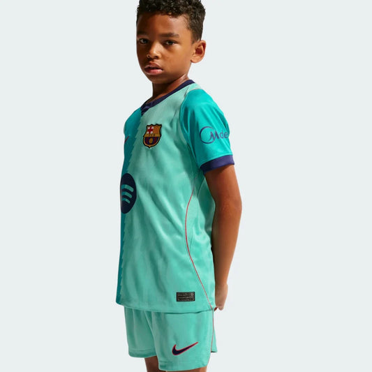 Barcelona 2026/27 Third Kids Kit