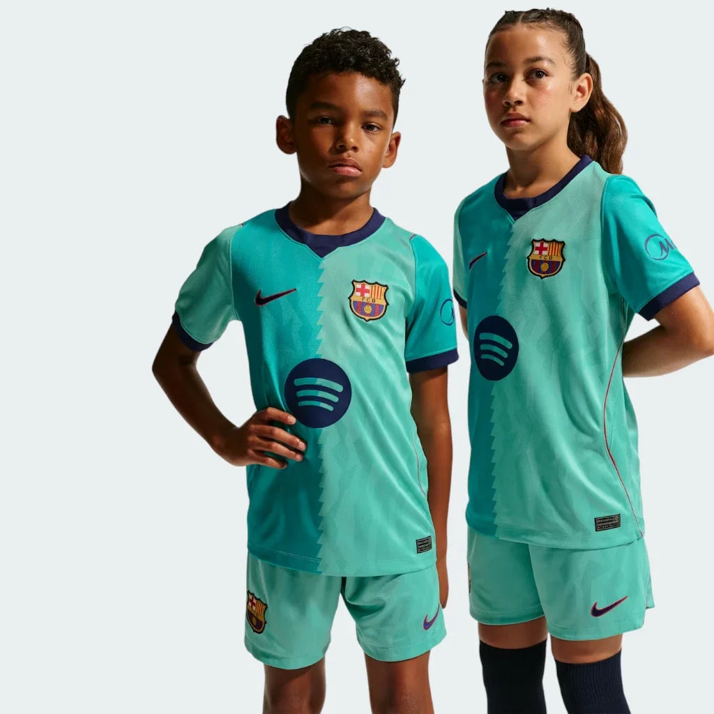 Barcelona 2026/27 Third Kids Kit
