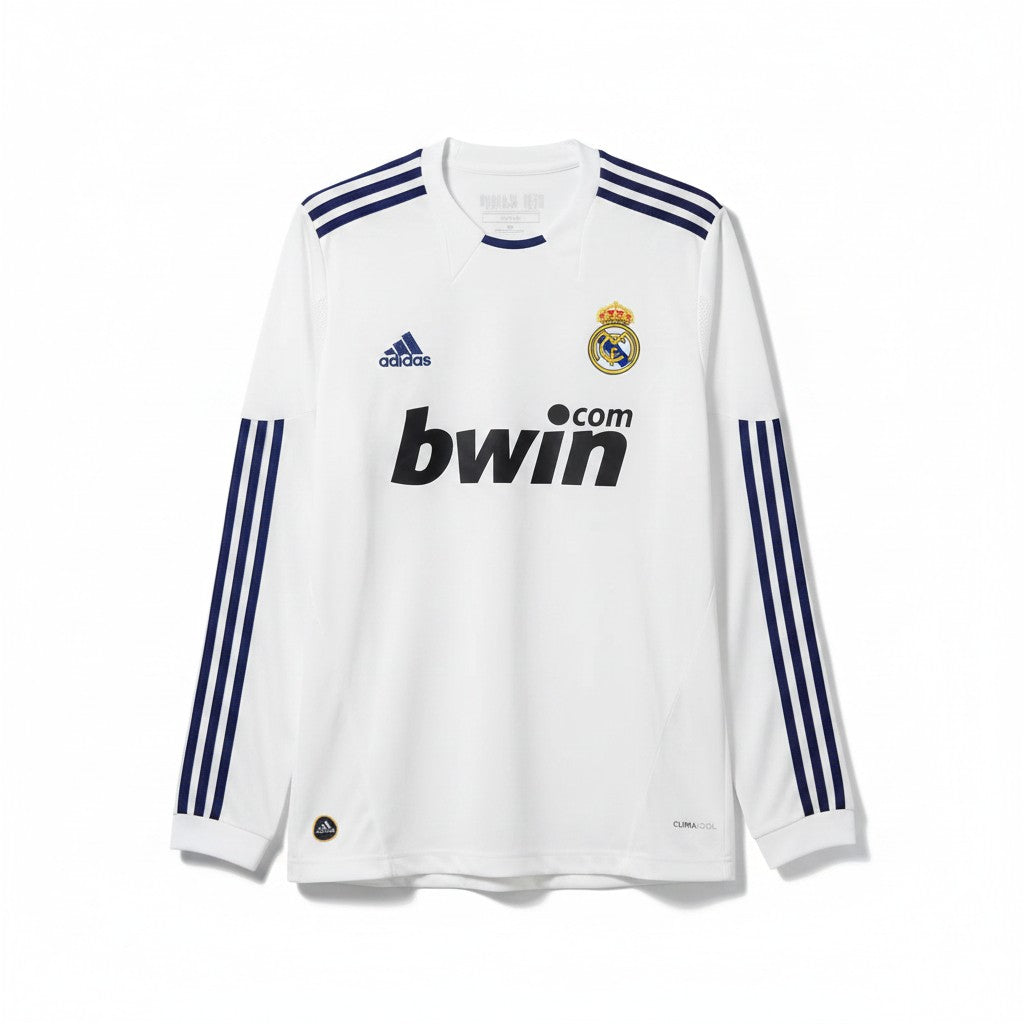 Camisa Real Madrid I 2010/11 Manga Longa - imagem 4