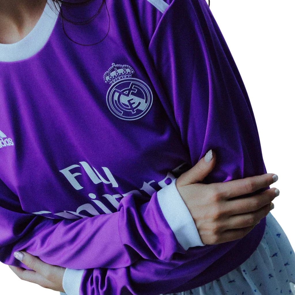 Camisa Real Madrid II 2016/17 Manga Longa - imagem 4