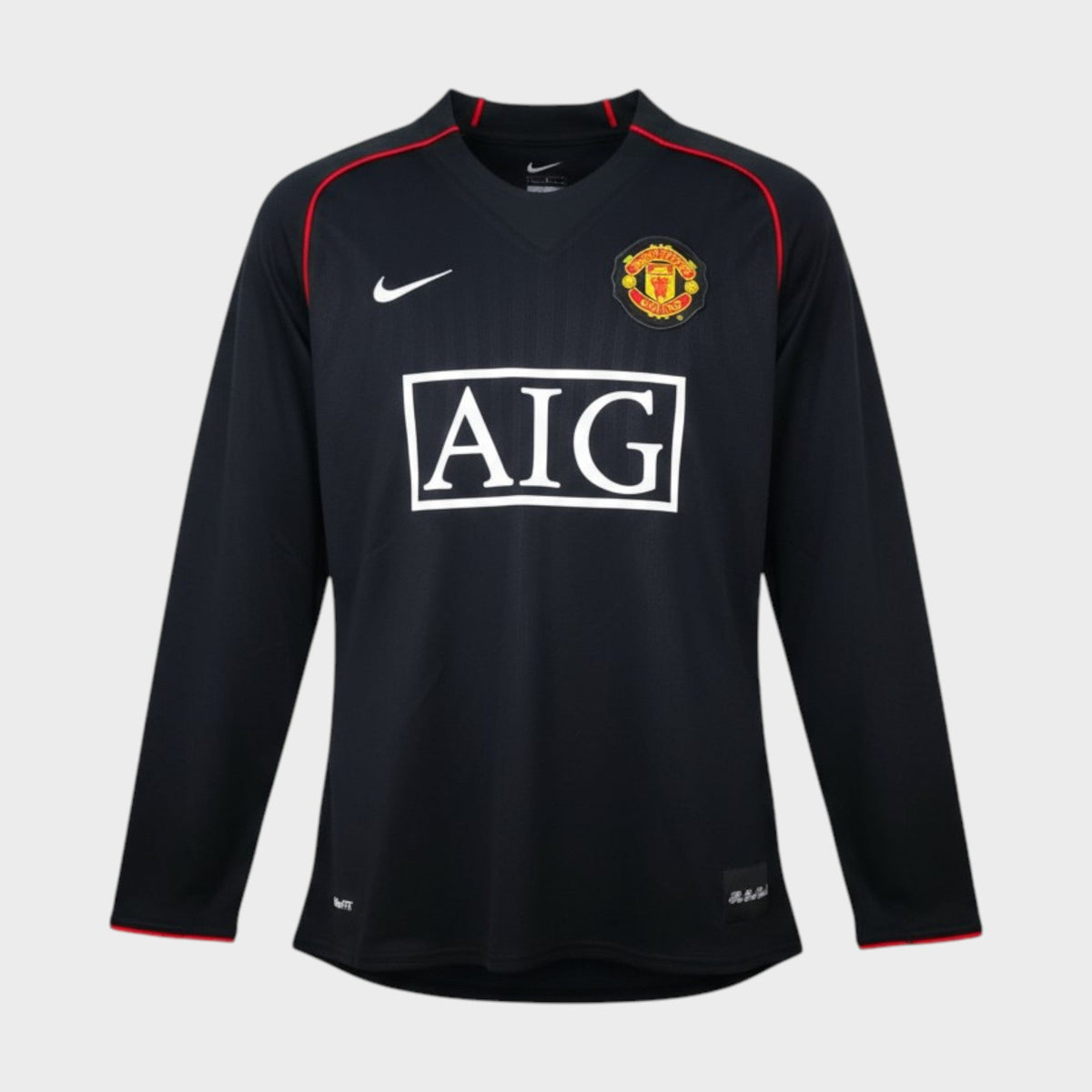 Camisa Manchester United II 2007/08 Manga Longa - imagem 1
