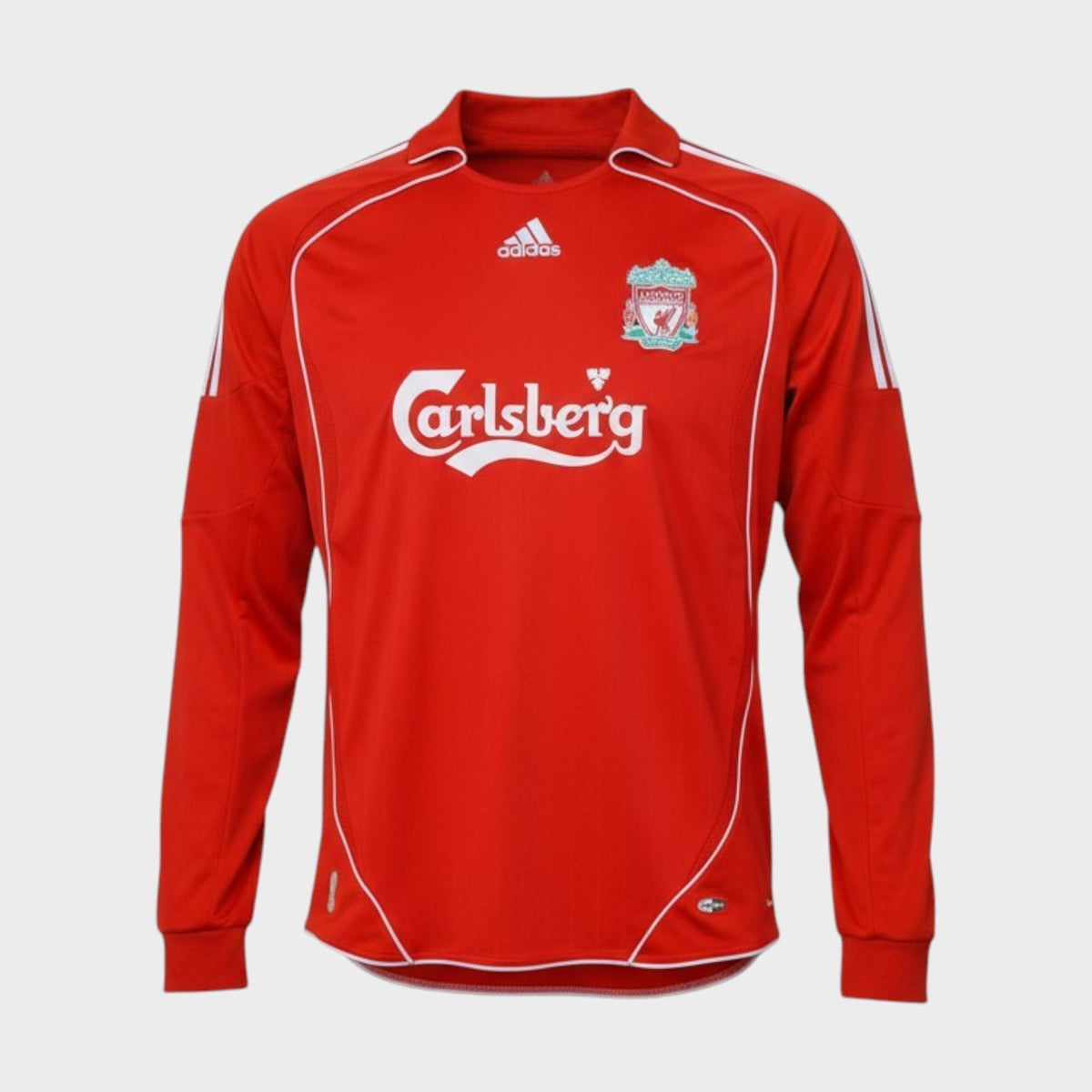 Camisa Liverpool I 2006/07 Manga Longa - imagem 1