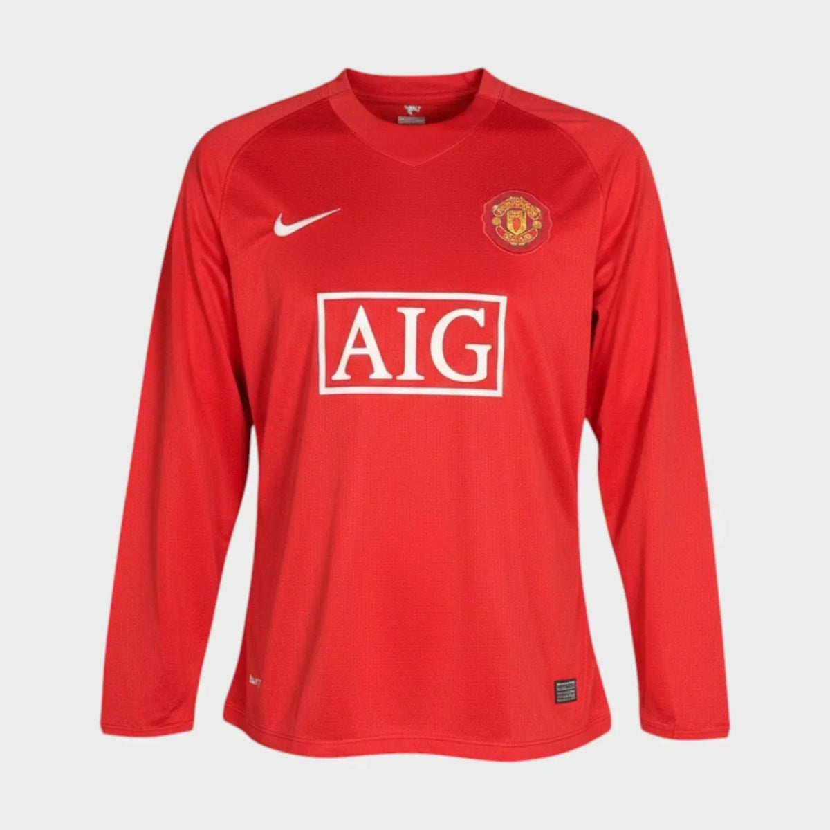 Camisa Manchester United I 2007/08 Manga Longa - imagem 1