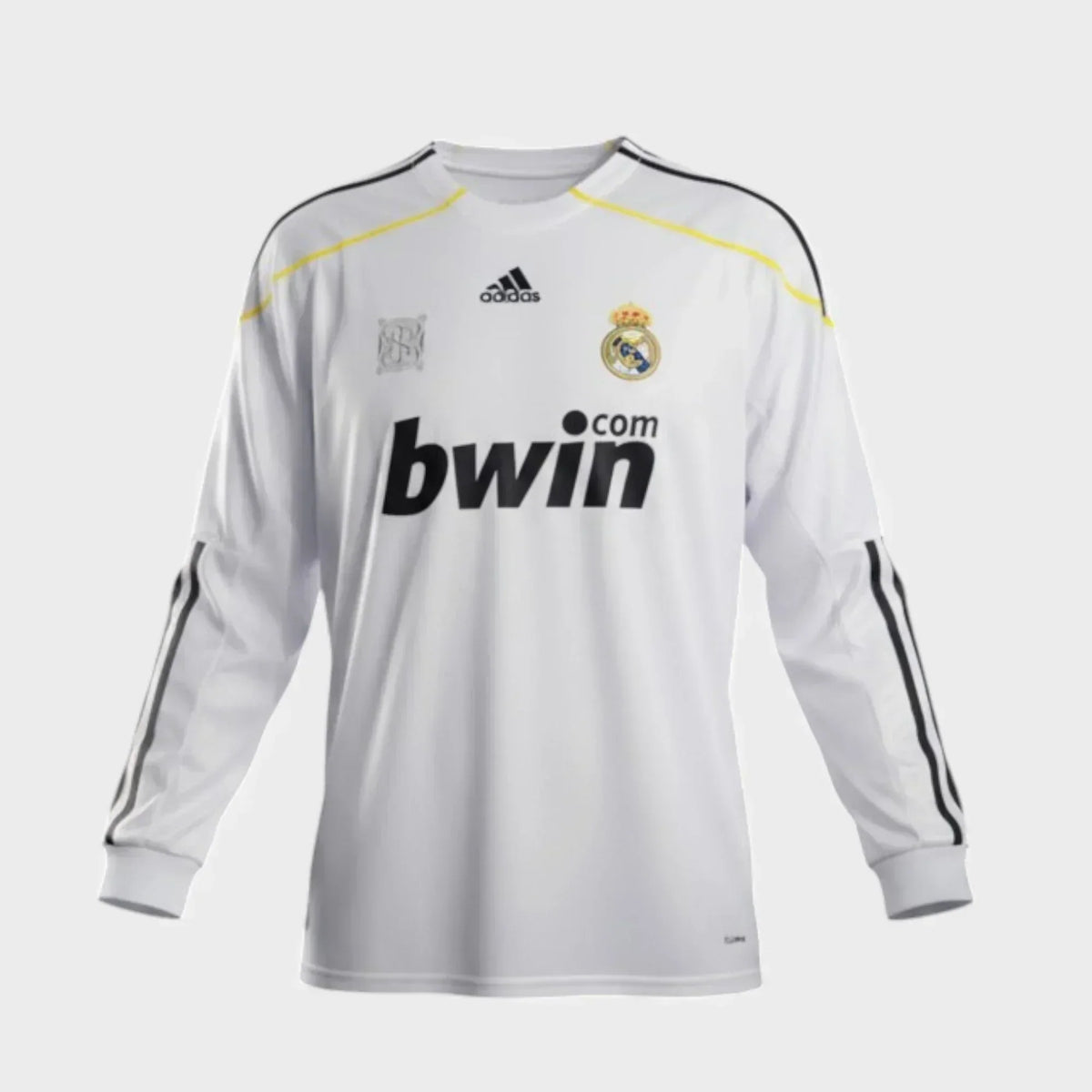 Camisa Real Madrid I 2009/10 Manga Longa - imagem 1