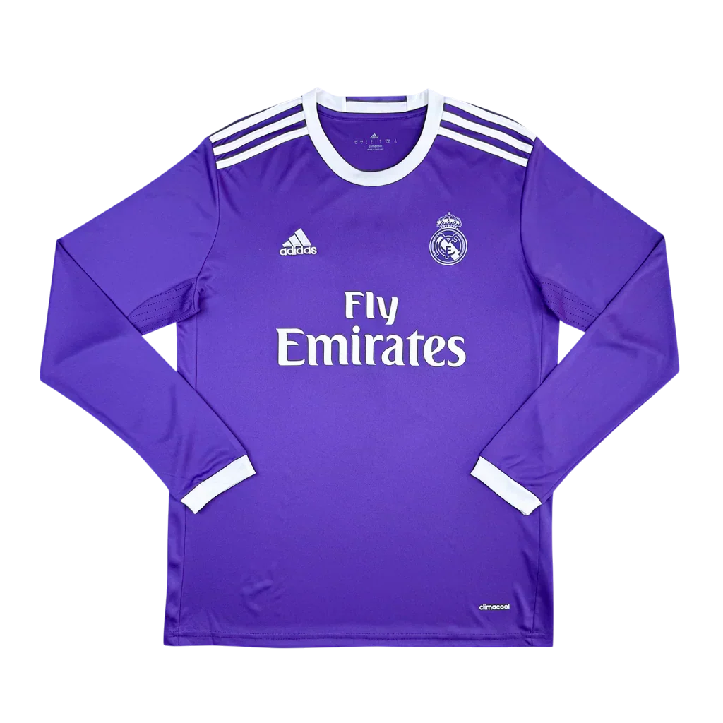 Camisa Real Madrid II 2016/17 Manga Longa - imagem 3