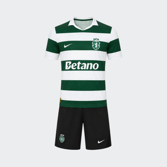 Sporting 2026/27 Home Kids Kit