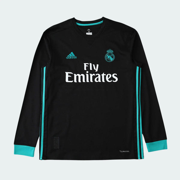Real Madrid 2017/18 Away Long Sleeve Shirt