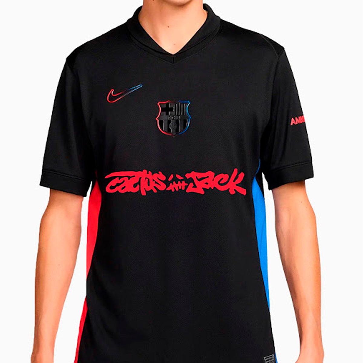 Camisa Barcelona II Travis Scott 2024/25 - imagem 1