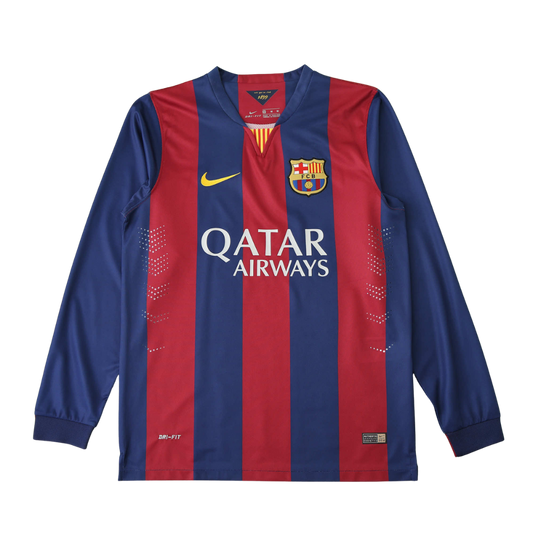 Camisa Barcelona I 2014/15 Manga Longa - imagem 4