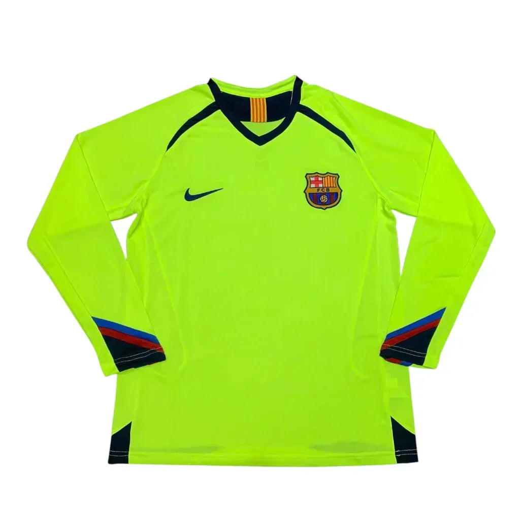 Camisa Barcelona II 2005/06 Manga Longa - imagem 4