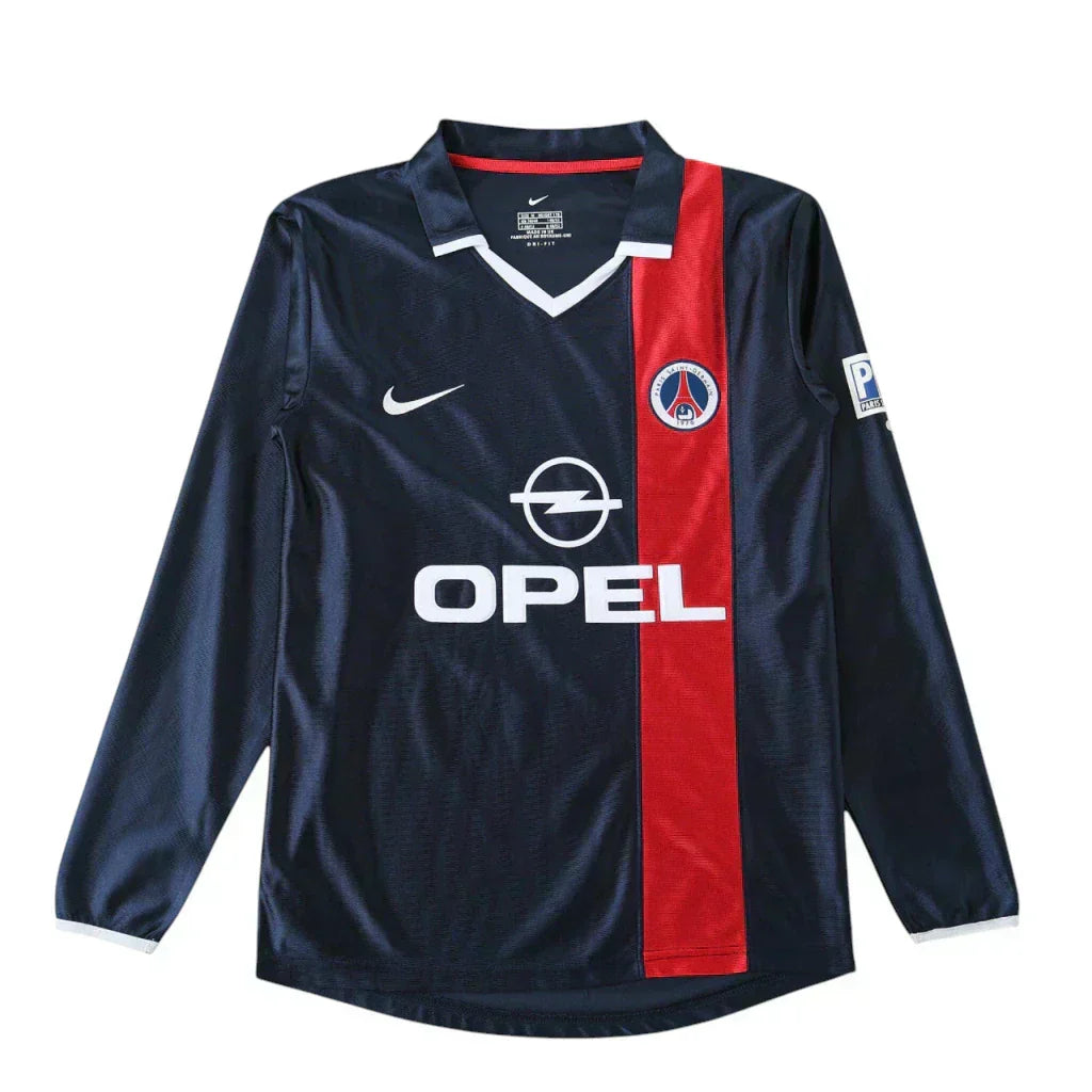 Camisa PSG I 2001/02 Manga Longa - imagem 3