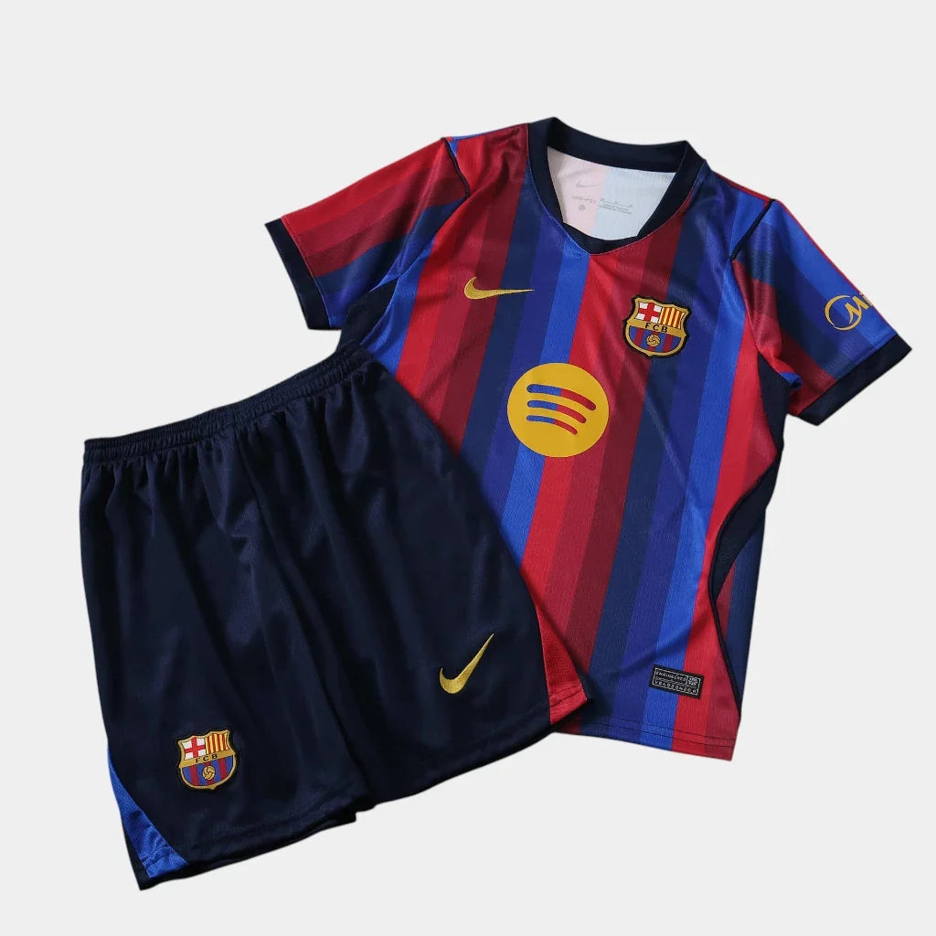Barcelona 2026/27 Home Kids Kit